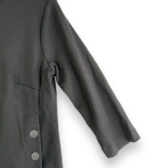 Cabi‎ Women's Shirt XS Osaka Nights Chef's Top Black Utility Style with Snaps - Picture 11 of 12
